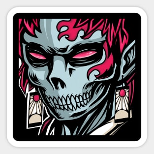 Skull Yoriichi Sticker